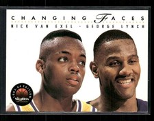 1993-94 SkyBox Premium #304 Nick Van Exel / George Lynch CF