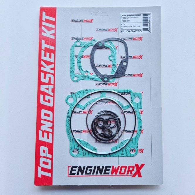 EngineWorx Top End Gasket Kit (KTM SX250 03-04, EXC250 04)