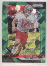 2018 Panini Prizm Rookie Green Crystals Prizm 69/75 Justin Watson #273 uk2