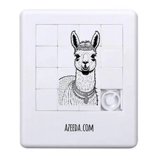 'Smiling Llama' Sliding Puzzle (PZ00030890)