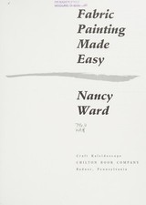 Fabric Painting Made Easy Paperback Nancy Ward