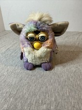 Vintage Furby 1999 Tiger Electric Toys Pastel Rainbow Tye Dye 70-800 Read Detail