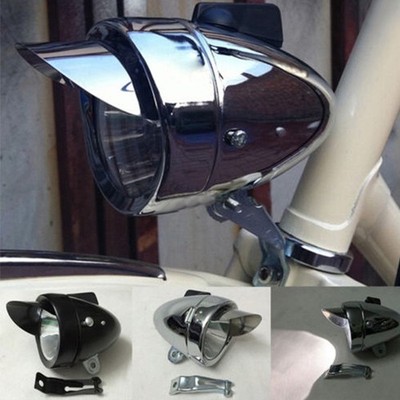 Bicycle Accessories Bike Retro LED Headlight With Bracket Super Bright Lamp