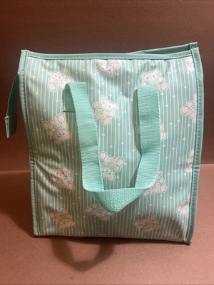 Vintage Baby Boom Diaper Wet Bag 80s 90s Bear Teddy Stuffed Animal