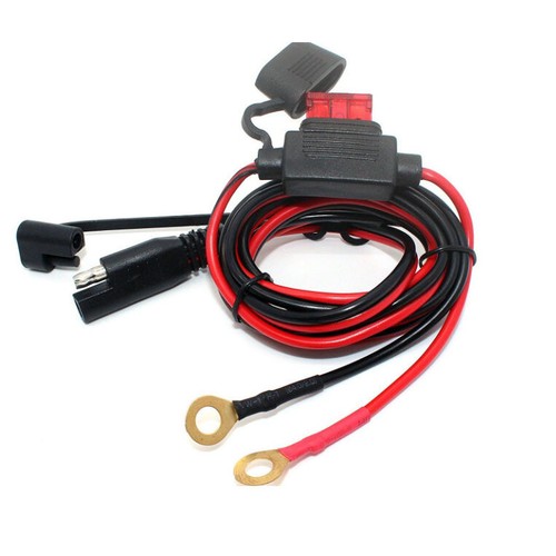 2.1A Motorcycle Mobile GPS Charger Adapter with SAE Socket USB Cable Waterproof - 第 7/16 張圖片