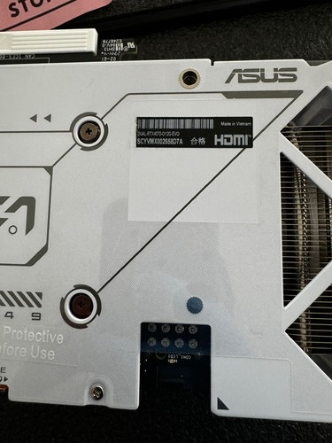 ASUS NVIDIA GeForce RTX 4070 Dual OC White 12 GB GDDR6X Gaming Graphics Card - Picture 5 of 9