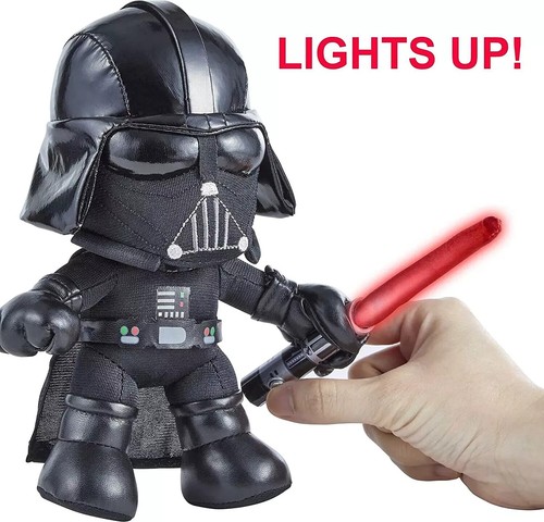 Star Wars Film GXB31 - Darth Vader Plüschfigur mit aufleuchtendem Lichtschwert - Bild 2 von 3