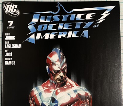 Justice Society of America #7 NM Alex Ross Citizen Steel