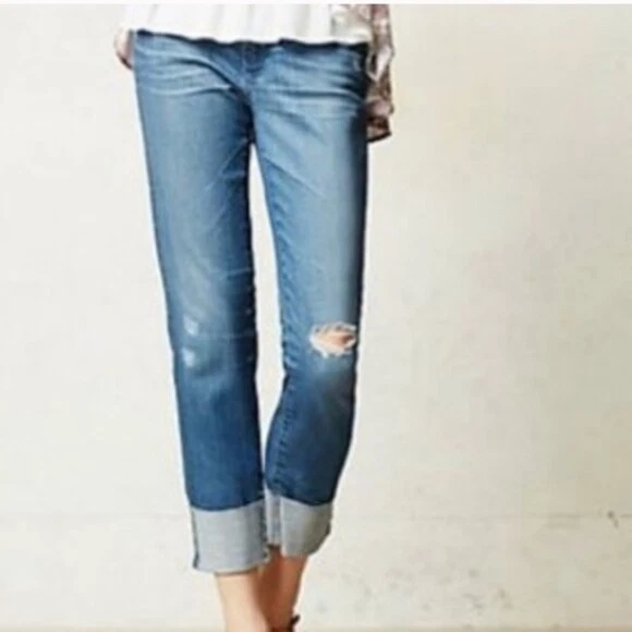 Ag stevie cuffed jeans sale
