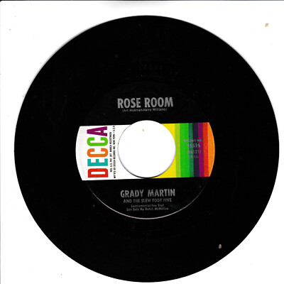 45 RPM Country Records 3 for a dollar GRADY MARTIN AND HIS SLEWFOOT ...