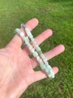 Heavy Certified Burmese Natural Jade Jadeite Handcrafted Necklace — photo 8