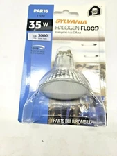 2-Pack Sylvania 35W 120V GU10 Twist-Lock 35PAR16/HAL/GU10FL Bulb