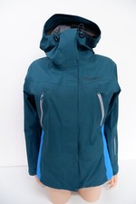 Marmot Womens Goretex Coat Jacket Size S Small Green Blue Waterproof