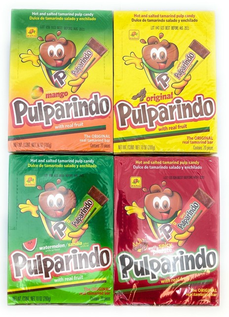 Mexiflavor Mexican Candy 4 Pack Pulparindo Indy Hormigas Dedos And Pico Diana For Sale Online Ebay