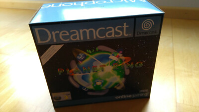 RAR!!! SEGA Dreamcast BigBox PLANET RING inkl.Microfon,Online-Gaming 2-32Players