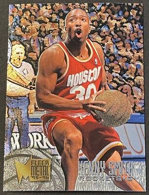 1995-96 Fleer Metal Basketball #41 Kenny Smith NBA Basketball Card 
