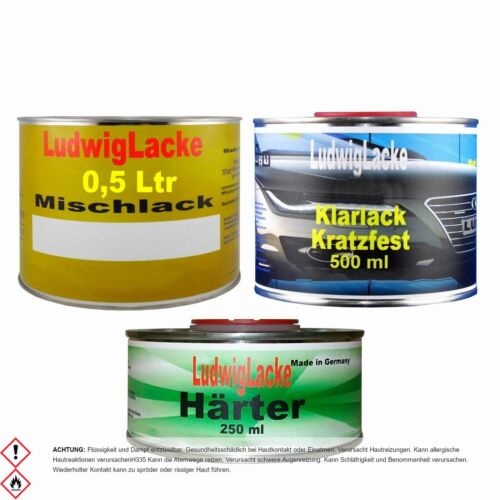 1,25 litre kit de peinture prêt au pulvérisation en noir minuit II 3DU pour Opel peinture automobile - Photo 1/6