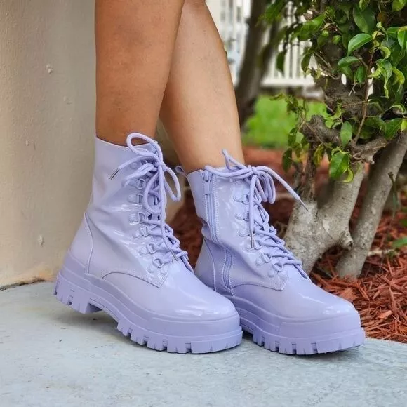 Color block ankle boots cheap