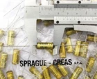 8 Sprague 22uF 40V W30D4 electrolytic axial capacitor Maestro FZ1a FZ1b clone