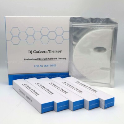 DJ Carborn Therapy CO2 Gel Mask Pack Set Gel 5ea Sheets 5ea K-Beauty