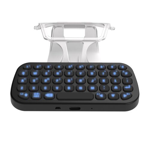 Wireless Controller Keyboard Mini Portable for PS5 - Bluetooth Gamepad Chatpad