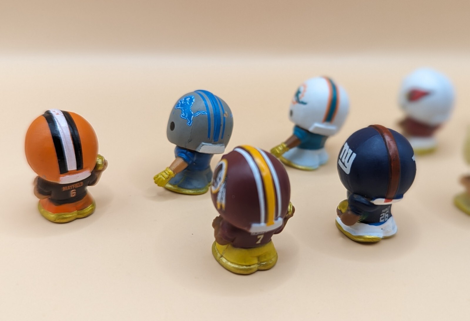 NFL Teenymates Lot of 9 Football Players Mini Collectible Sports