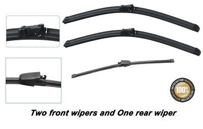Skoda Fabia 2007-2013 Brand New Front and Rear windscreen wiper blades 21''21''13''