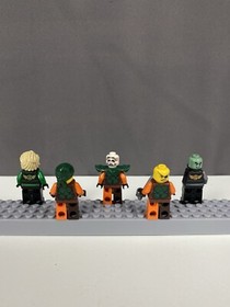 Lego Minifigure Ninjago - 5 Lot - Lloyd / Ghost Cole / Doubloon - 70593 - READ