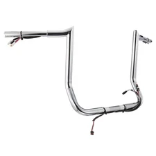 16" Street Electra Glide Handlebar 1 1/4" Fat For Harley 16-23 Ultra Limited 
