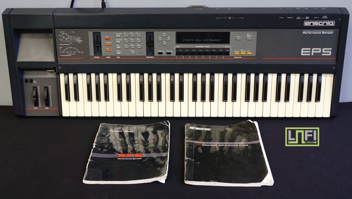 希少 Ensoniq EPS サンプリングシンセサイザー 説明書付き エンソニック performance sampler 通電OK ジャンク扱い 札幌市手稲区 Ensoniq EPS Performance Sampler 61 Key 80's Sampling Synthesiser