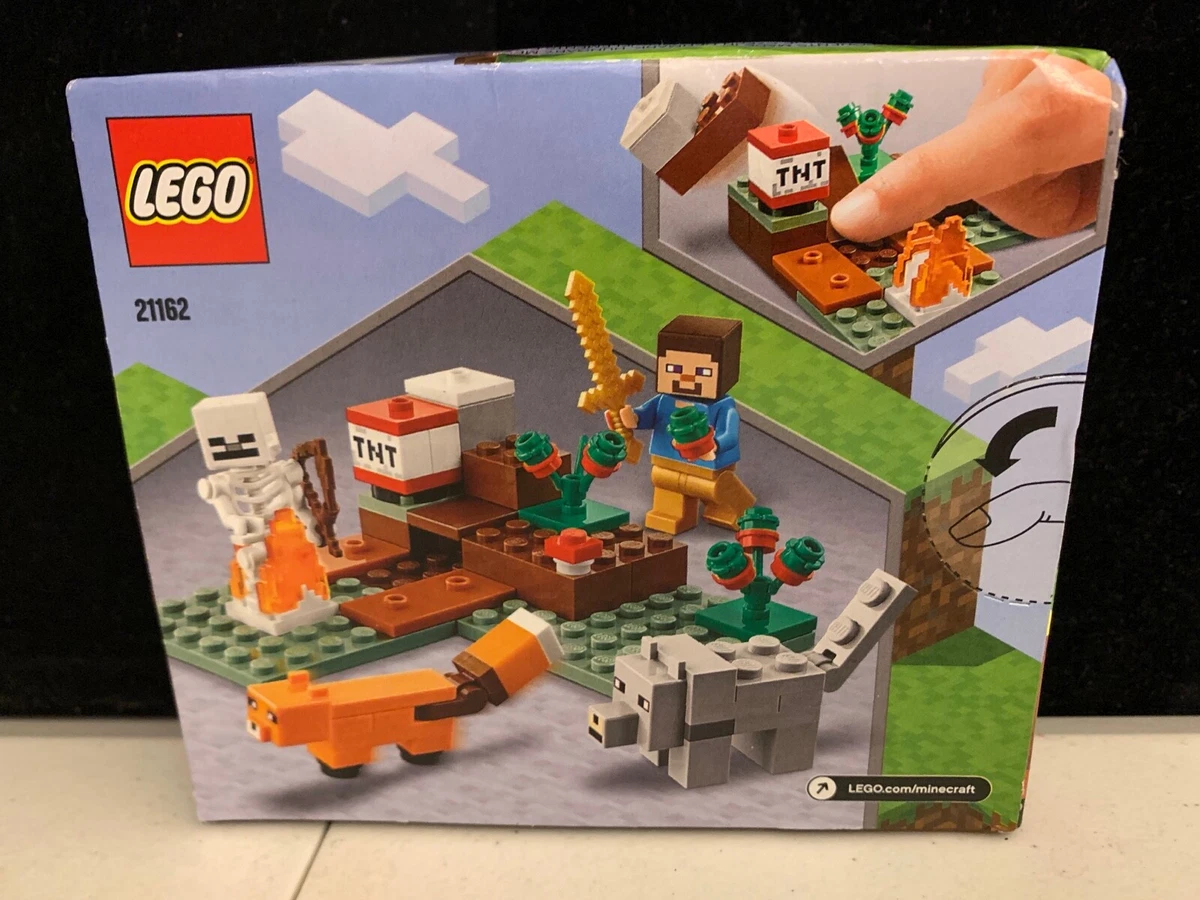 Lego minecraft the taiga adventure 21162 sales