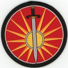 PATCH BATTLETECH DAVION FEDERATED SUNS  3 IRO...