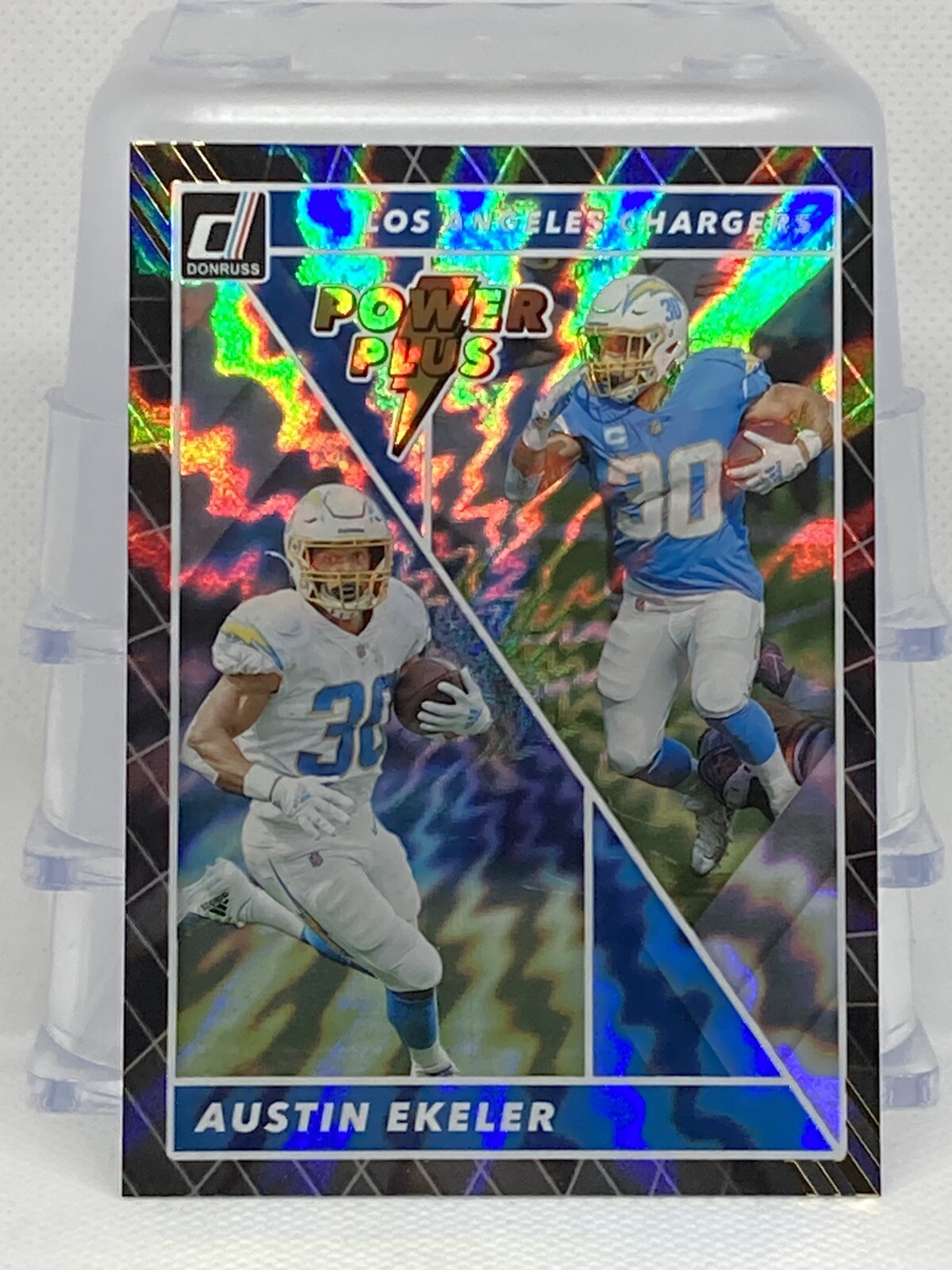 2022 Donruss Power Plus Austin Ekeler Card
