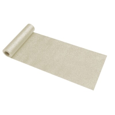 Chemin De Table Paillettes Rouge - Décoration De Table De Fête