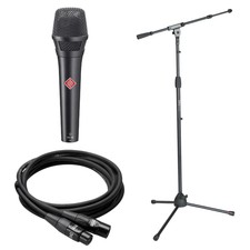 Neumann Kms 105 Bk Supercardioid Handheld Mic - Black Performer Pak