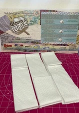 20-1"-3" x 90" strips Pre-Cut WARM & WHITE Cotton Batting Quilt strip-Jelly Roll