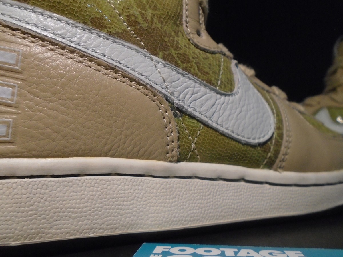 MON様 NIKE DUNK SB TERMINATOR HI PREMIUM SNAKESKIN LINEN SAFARI OLIVE