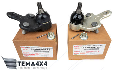 Genuine OEM FRONT LOWER BALL JOINT SET for Toyota & Lexus 43340
