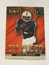 2022 Panini Select Draft Picks Football En Fuego - Jahan Dotson - Penn State