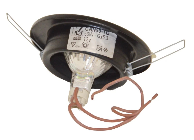 Faretto da Incasso CANOVA Oscillante Nero Lampada Dicroica NuovaMizar 8260-15, fotografia 8 di 8