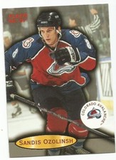 SANDIS OZOLINSH 1996-97 FLEER CARD MINT CONDITION