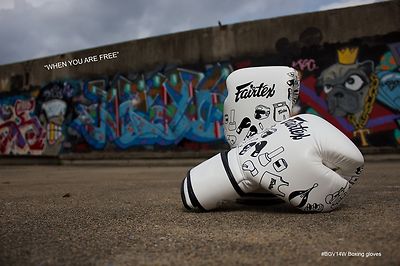 GENUINE FAIRTEX NEW ART DESIGN GRAFFITI WHITE BRAND NEW