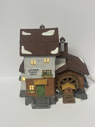 Dept 56 Alpine Village - Stoder Grist Mill Dickens - Picture 5 of 8