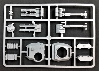 Space Marine Predator Tank TURRET Twin Lascannon Autocannon 40K Chaos Rhino