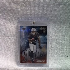 2025 Panini Absolute Football Ashton Jeanty Raiders Rookie By Storm #1 Insert