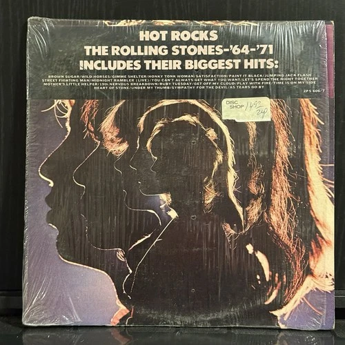 ROLLING STONES Hot Rocks 1964-1971 London 1st Press Shrink 2PS-606/7 CLEAN EX/EX