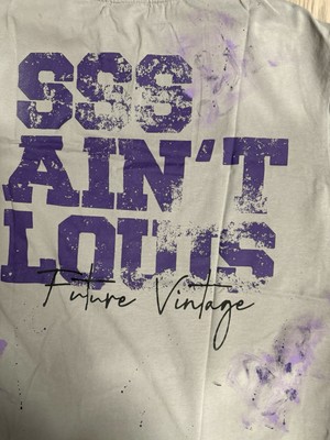 SSSaint Louis Men's Distressed Oversized T-shirt Size XL | eBay