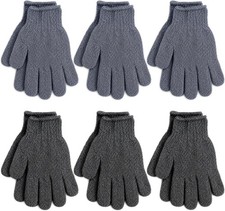 12 Pcs Exfoliating Gloves, Exfoliating Body Scrubber Exfoliator, Korean