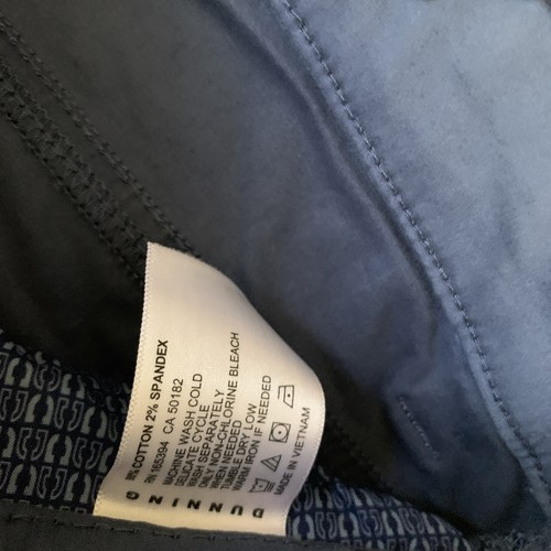 Dunning 34 x 32 Indigoblau Herren Golf Freizeit Hose Neu Neu mit Etikett - Bild 5 von 7