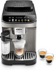 Image of De'Longhi ECAM290.83.TB Bean to Cup Coffee Machine Magnifica Evo Titanium Black